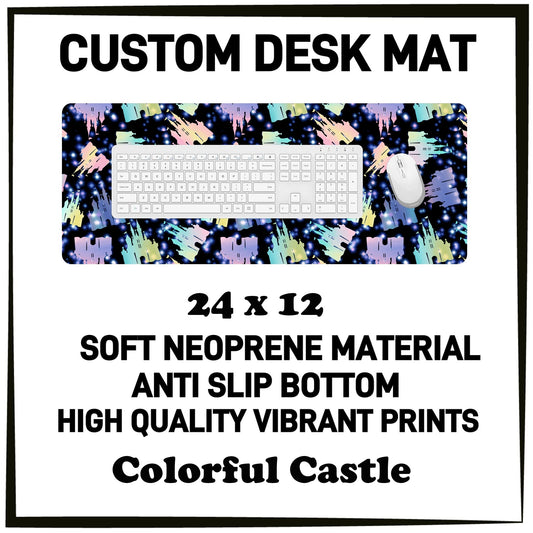 5DSK - Colorful Castle Desk Mat - Preorder Due 10/21 ETA: Mid-Dec