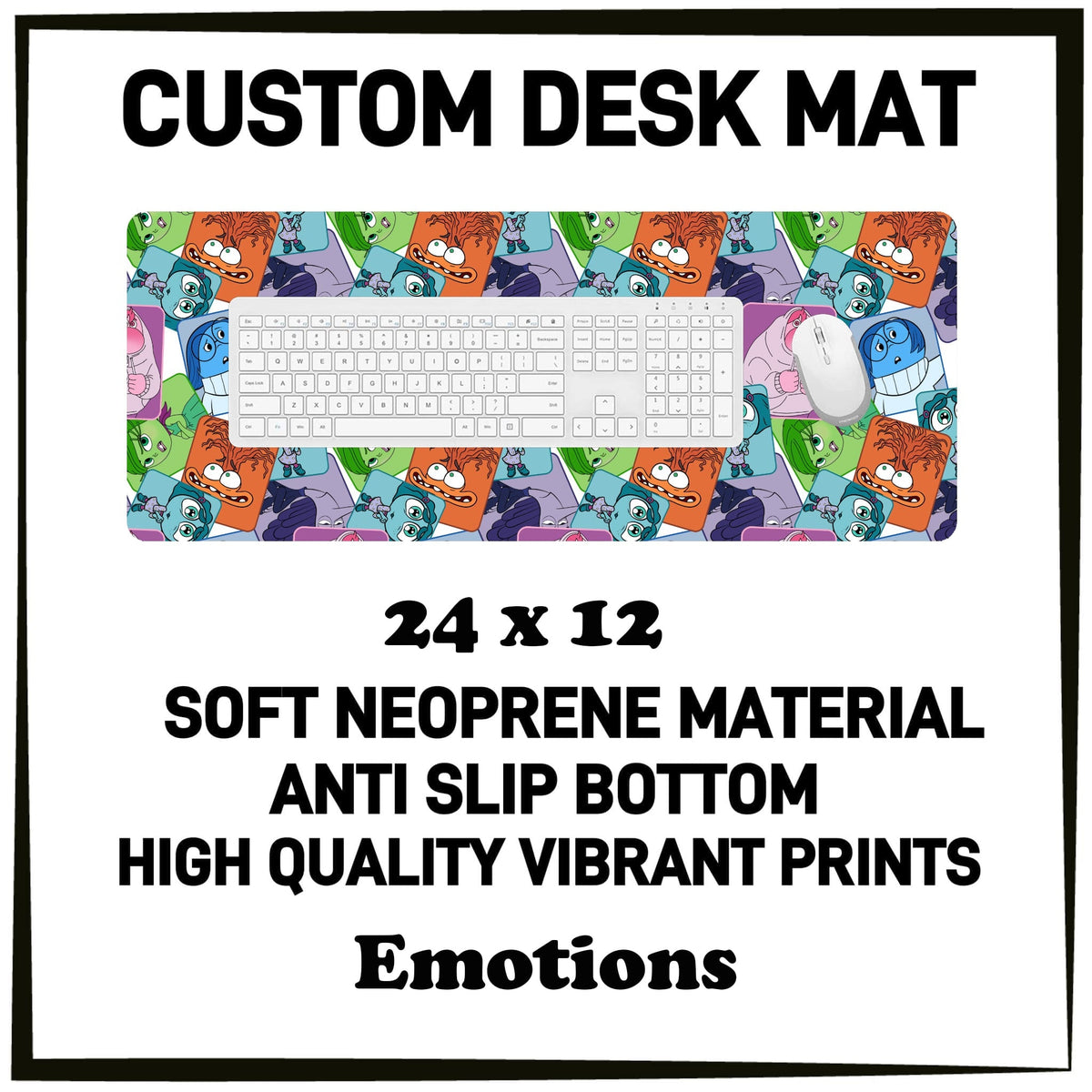 5DSK - Emotions Desk Mat - Preorder Due 10/21 ETA: Mid-Dec