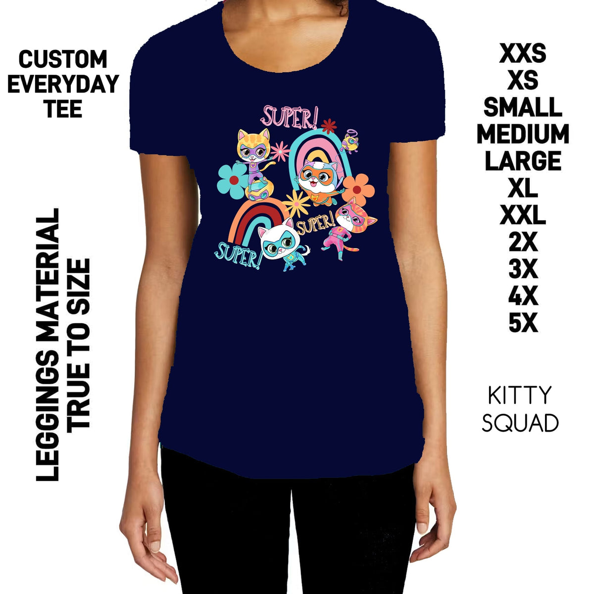 302BT - Kitty Squad Everyday Tee - Preorder Due 10/25 ETA: Late Dec