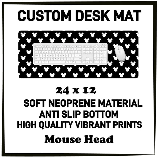 5DSK - Mouse Head Desk Mat - Preorder Due 10/21 ETA: Mid-Dec