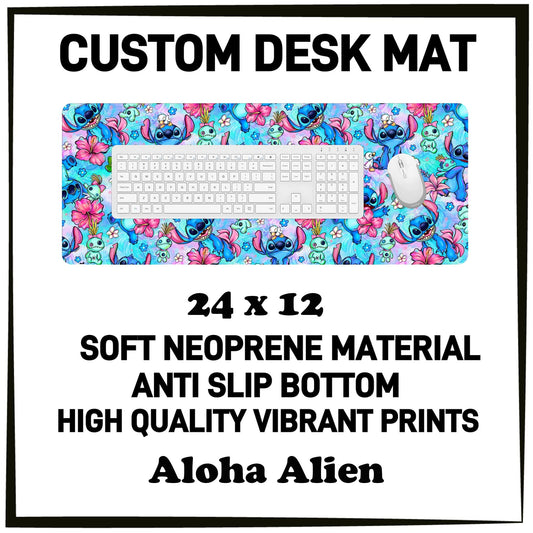 5DSK - Aloha Alien Desk Mat - Preorder Due 10/21 ETA: Mid-Dec