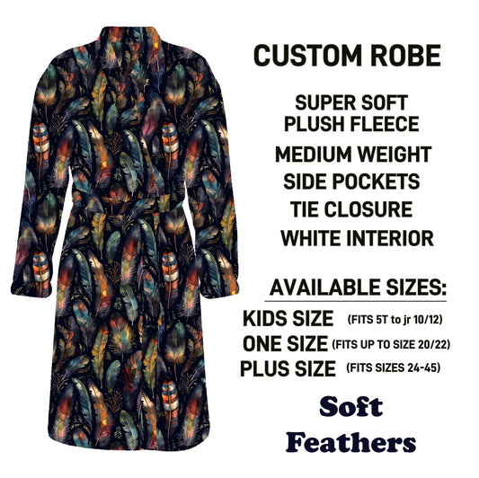 CU4R - Soft Feathers Robe - Preorder Due 10/14 ETA: Mid-Dec