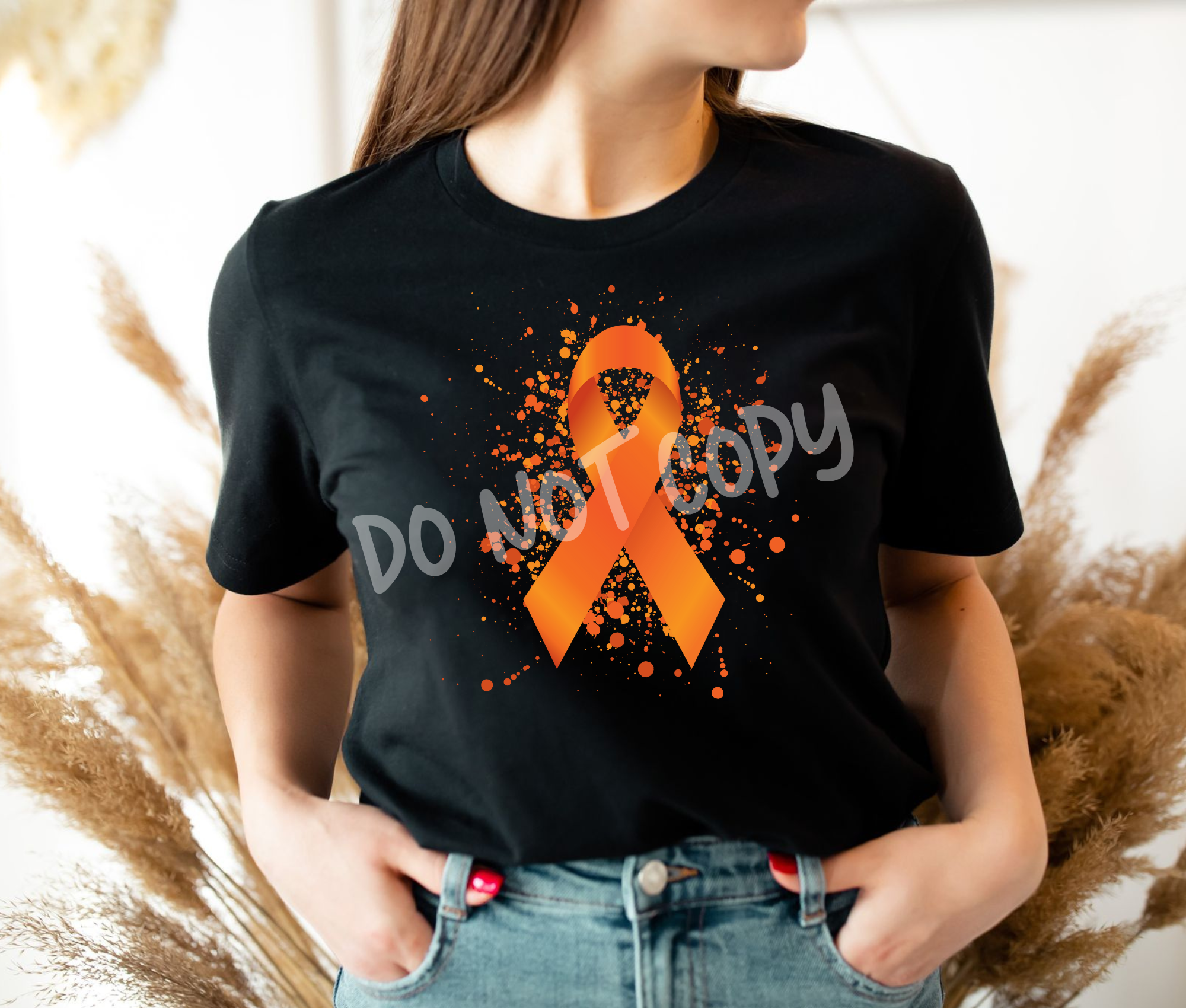 ORANGE RIBBON -AWARENESS FUNDRAISER -UNISEX TEE ADULTS/KIDS PREORDER CLOSING 7/28 ETA END OF AUG/EARLY SEP