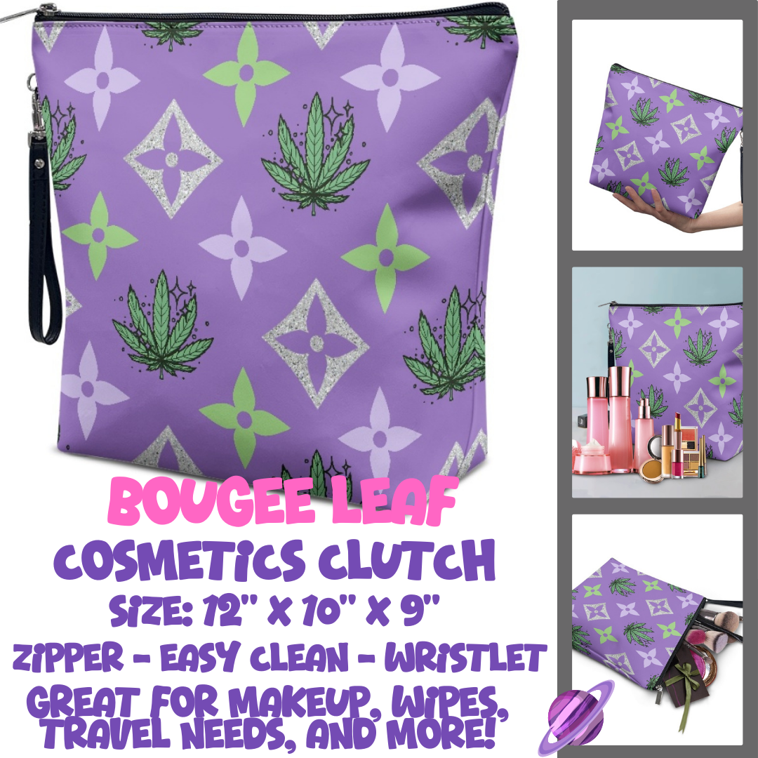 BOUGEE LEAF - CUSTOM COSMETIC CLUTCH PREORDER CLOSES 12/16