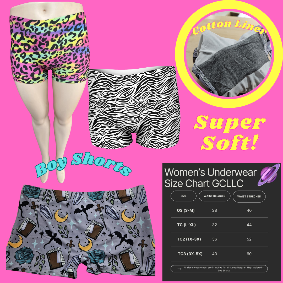 PURPLE LEOPARD- UNDERWEAR 3 PREORDER CLOSING 3/27