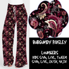Load image into Gallery viewer, B79 - BURGUNDY PAISLEY - LOUNGER - PREORDER CLOSING 8/25 ETA OCTOBER