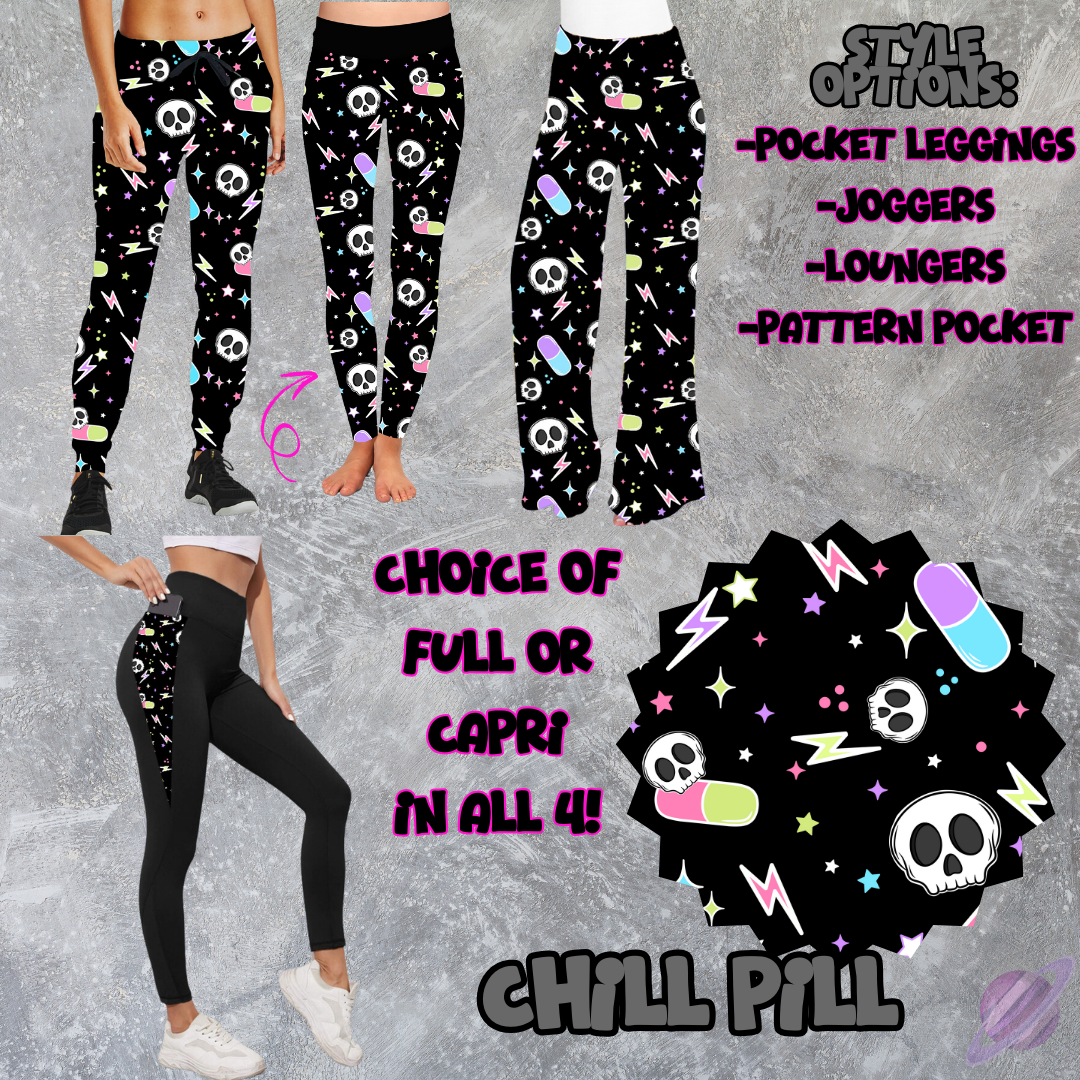 CHILL PILL - LEGGING/JOGGER/LOUNGER -POCKET SWEATER OUTFITS 2 PREORDER CLOSING 2/19