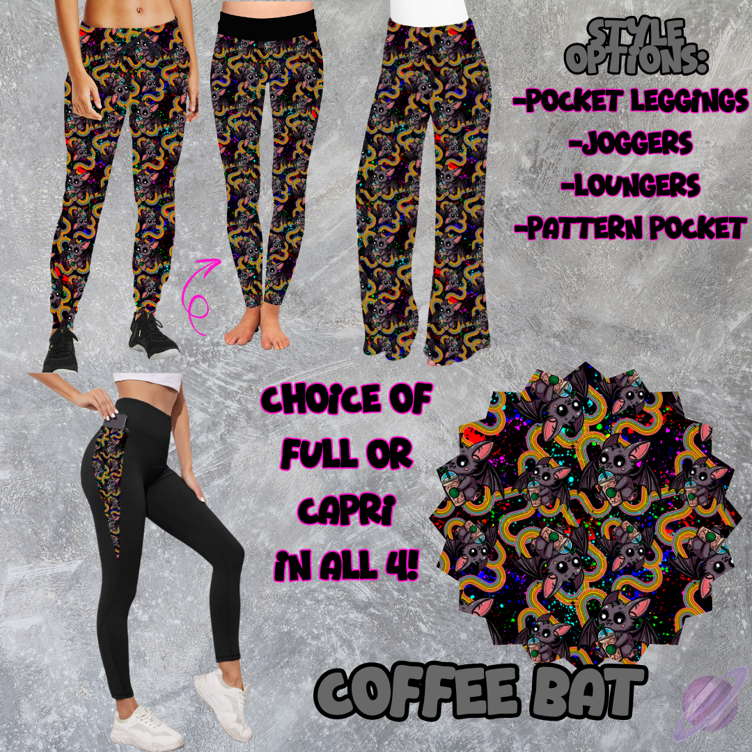 COFFEE BAT - LEGGING/JOGGER/LOUNGER -POCKET SWEATER OUTFITS 2 PREORDER CLOSING 2/19