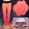 CORAL OMBRE - SKIRT/LEGGING/JOGGER/LOUNGER - OMBRE RUN 3 PREORDER CLOSING 1/17