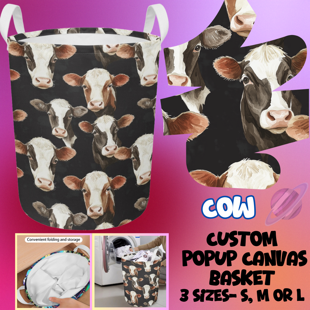 COW - STORAGE BASKETS ROUND 5 - PREORDER CLOSING 3/16