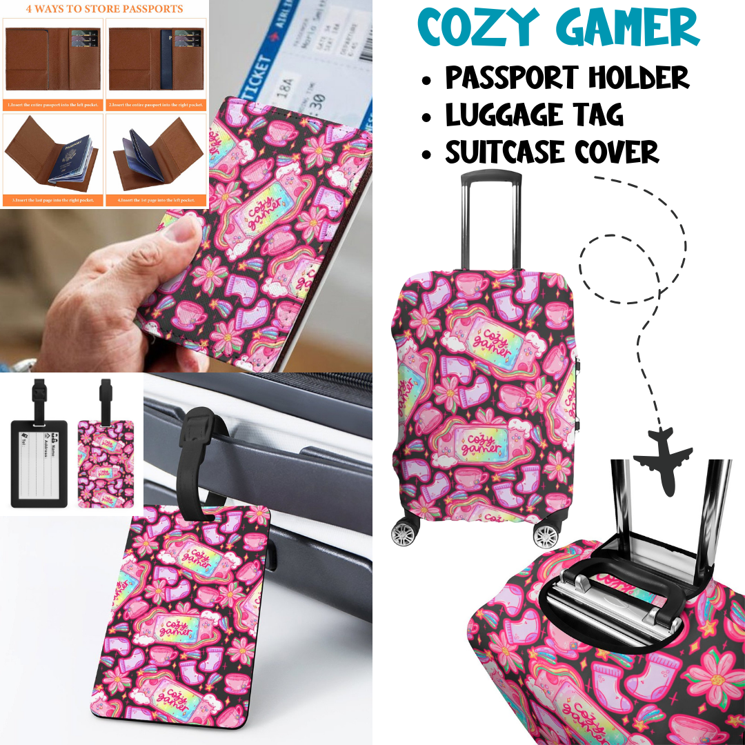 COZY GAMER - TRAVEL ACCESSORIES PREORDER CLOSING 3/25