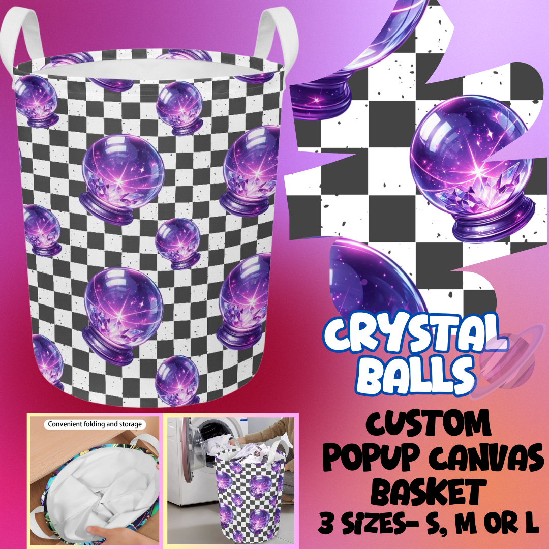 CRYSTAL BALLS - STORAGE BASKETS ROUND 5 - PREORDER CLOSING 3/16