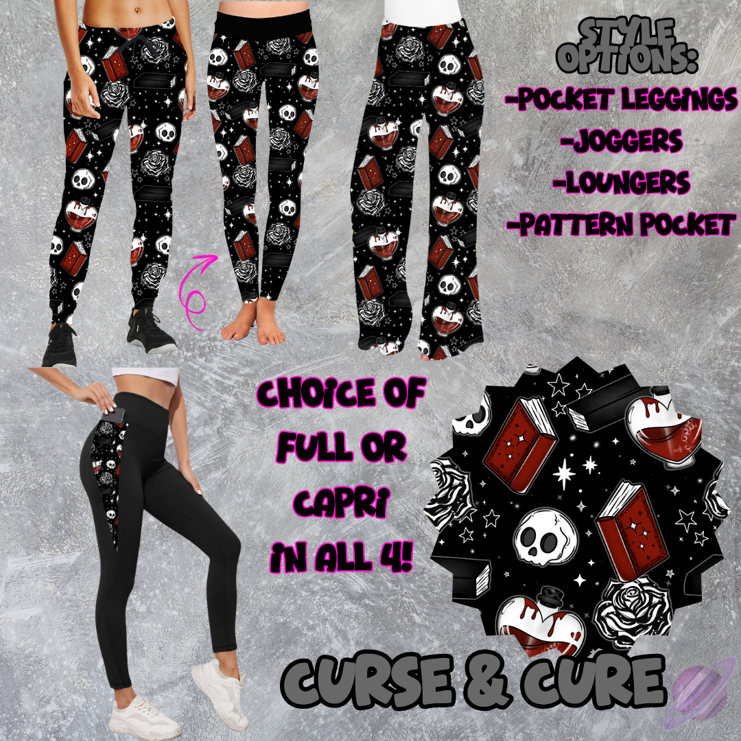 CURSE & CURE - LEGGING/JOGGER/LOUNGER -POCKET SWEATER OUTFITS 2 PREORDER CLOSING 2/19