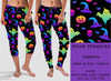 Ready To Ship - Neon Spookies Full and Capri Length Joggers