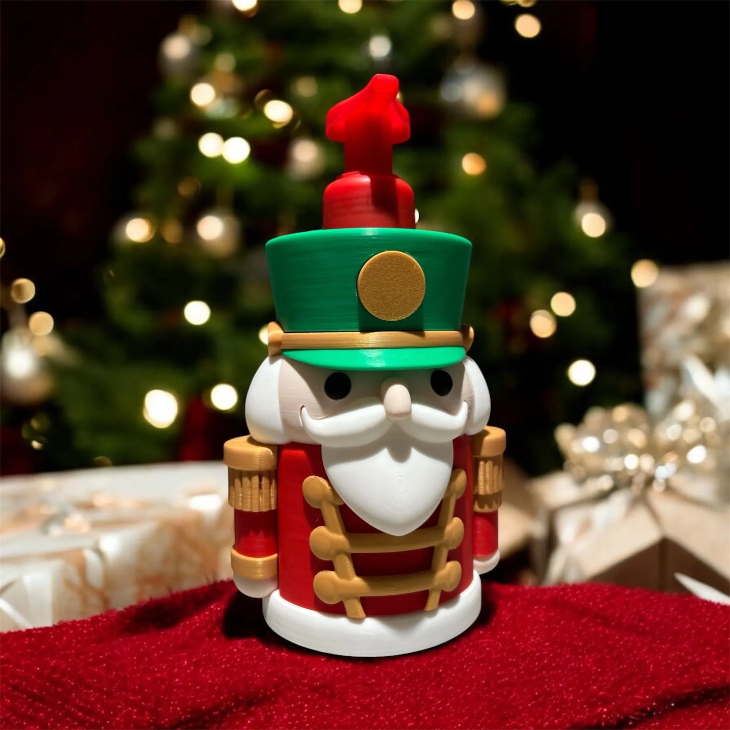 NUTCRACKER SOAP HOLDER- 3D PRINTED