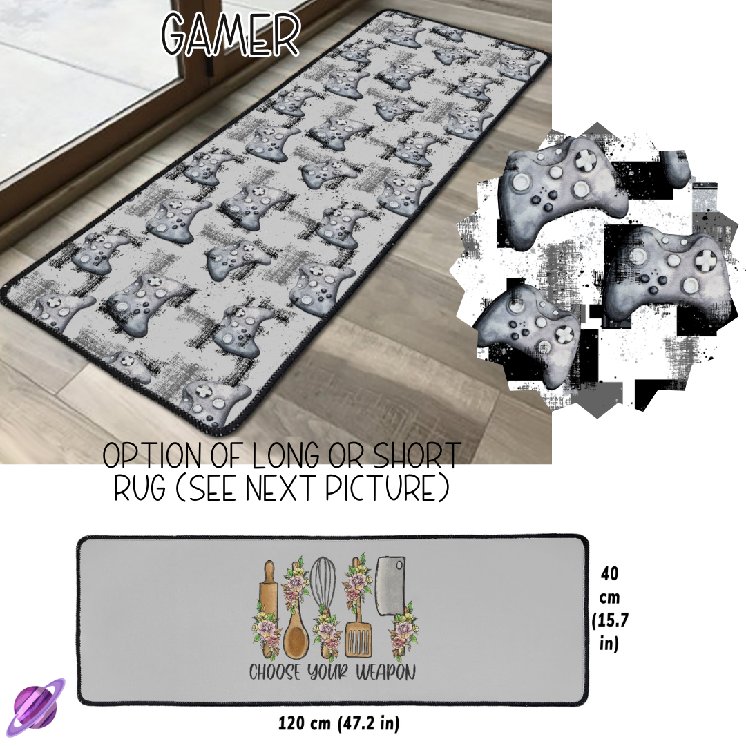 GAMER- SHORT/LONG FLOOR MAT PREORDER CLOSING 1/14