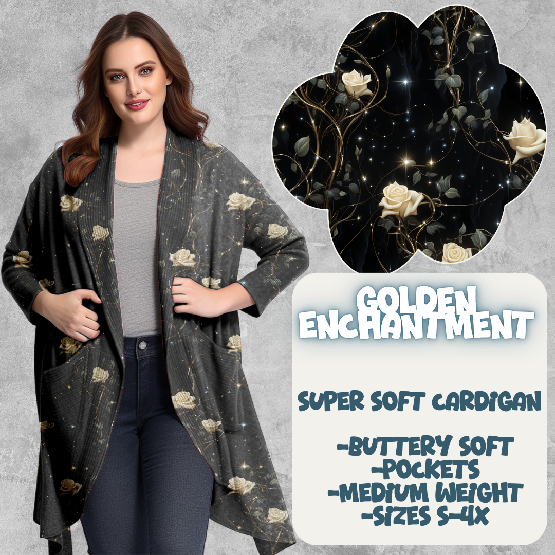 GOLDEN ENCHANTMENT - PRETTY CARDIGAN RUN CLOSING 3/18