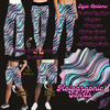 HOLOGRAPHIC SWIRLS - LEGGING/JOGGER/LOUNGER/SHORTS - PRETTY RUN PREORDER CLOSING 3/21