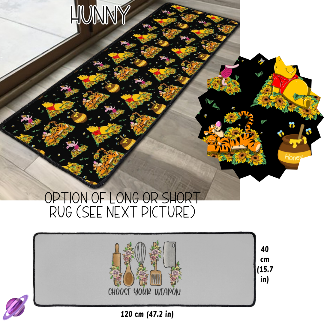 HUNNY- SHORT/LONG FLOOR MAT PREORDER CLOSING 1/14