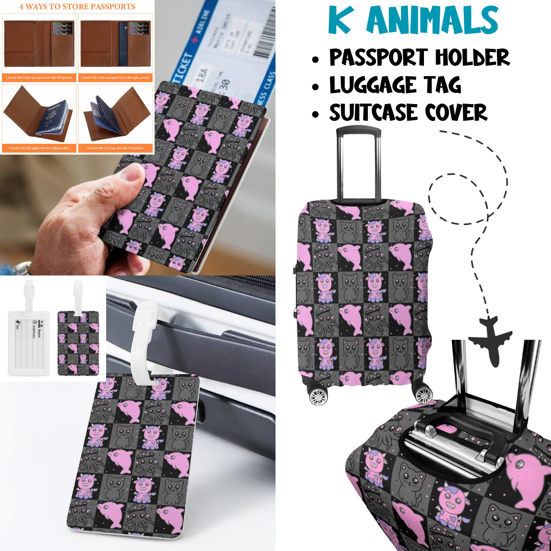 K ANIMALS - TRAVEL ACCESSORIES PREORDER CLOSING 3/25