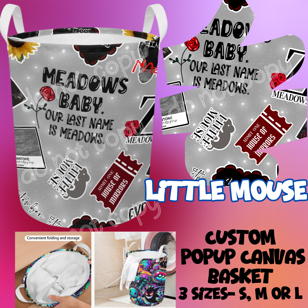 LITTLE MOUSE - STORAGE BASKETS - PREORDER CLOSING 12/4