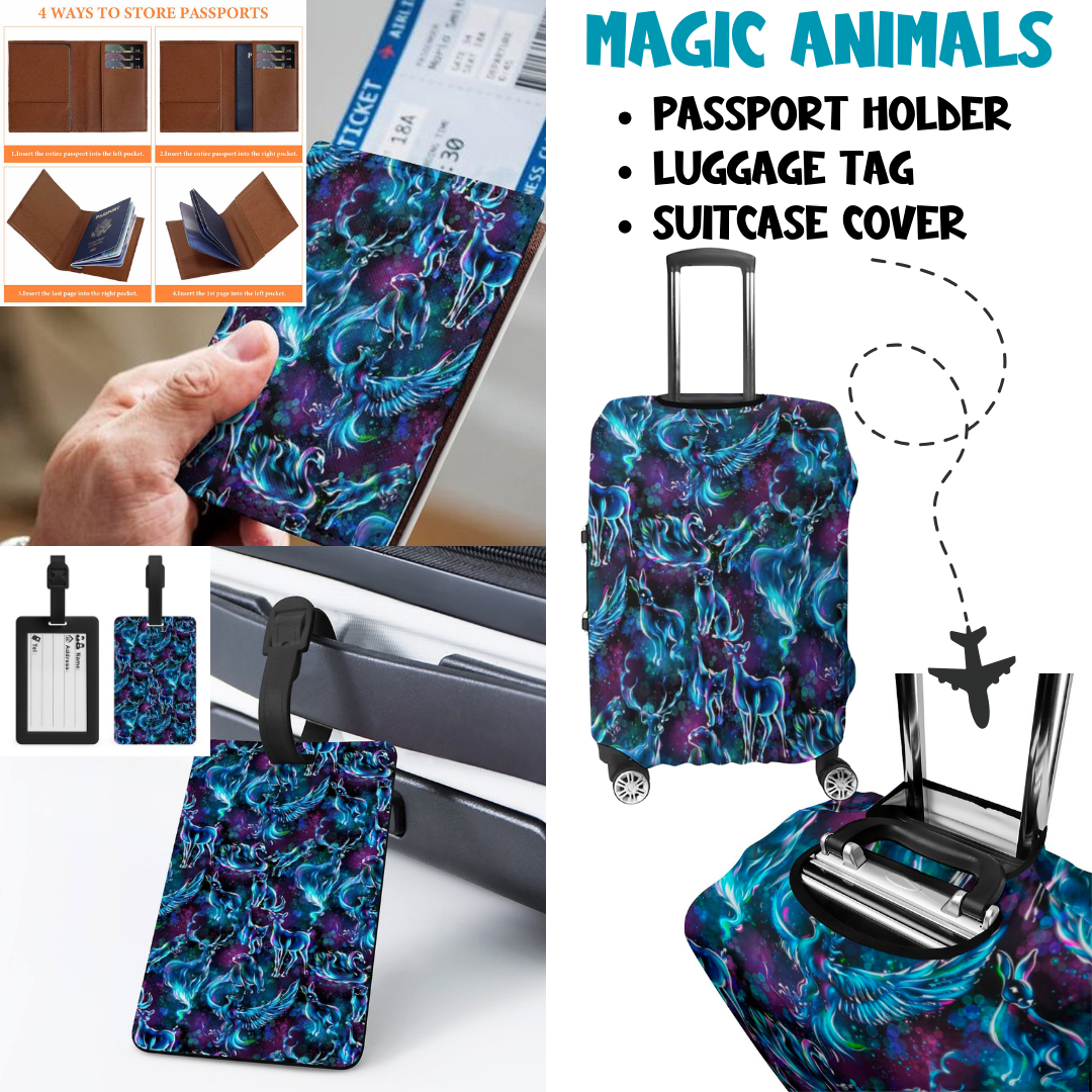 MAGIC ANIMALS - TRAVEL ACCESSORIES PREORDER CLOSING 3/25