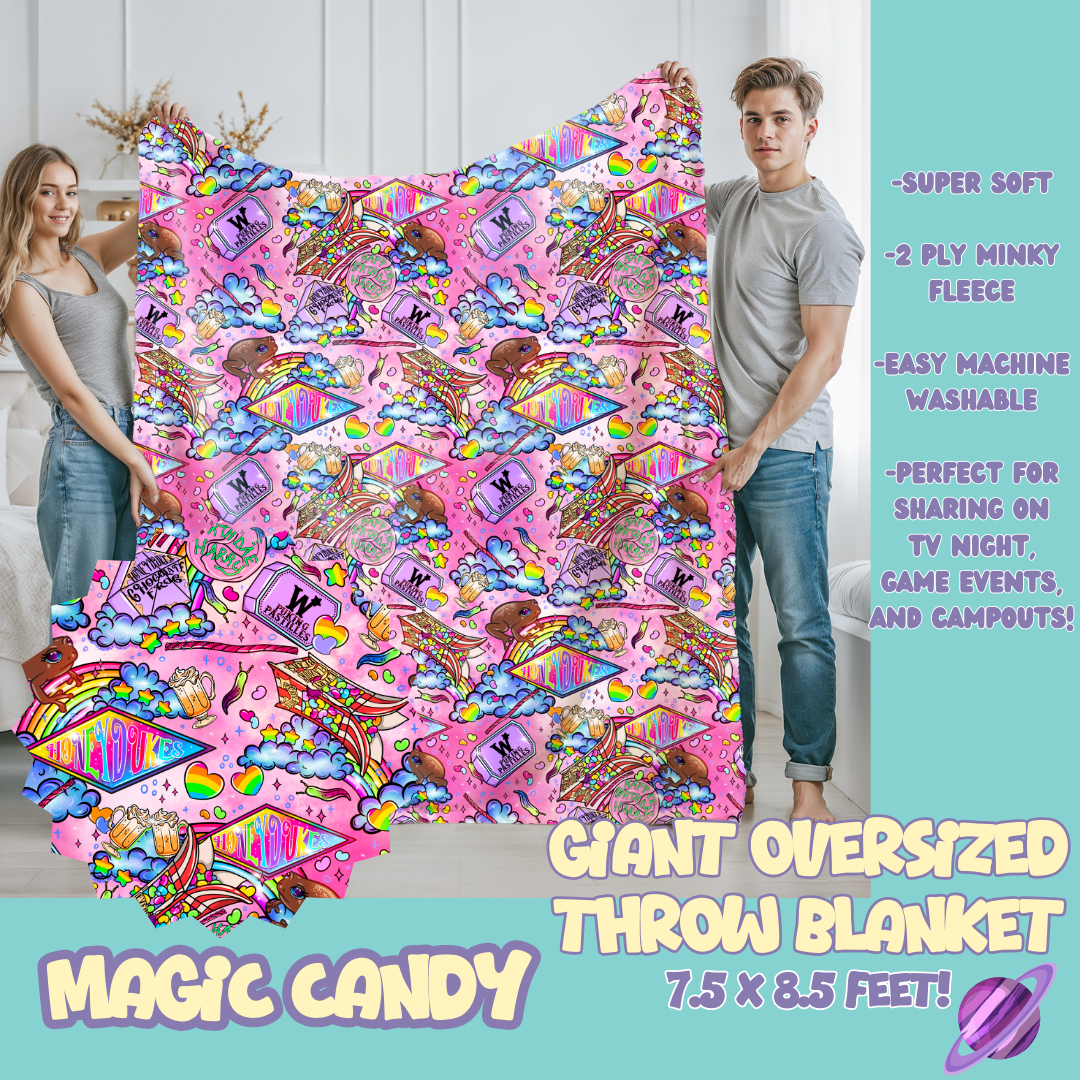 MAGIC CANDY - OVERSIZED THROW BLANKET 11 - PREORDER CLOSING 2/2