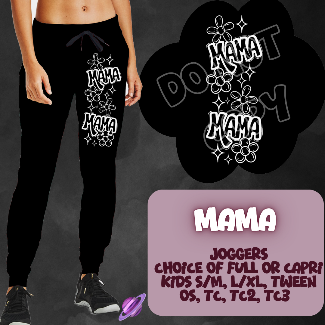 MAMA - ONE LEG SIMPLE SETS RUN 2 - JOGGER/CAPRI PREORDER CLOSING 1/31