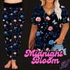 MIDNIGHT BLOOM - V-NECK TUNIC - PRETTY RUN PREORDER CLOSING 3/21