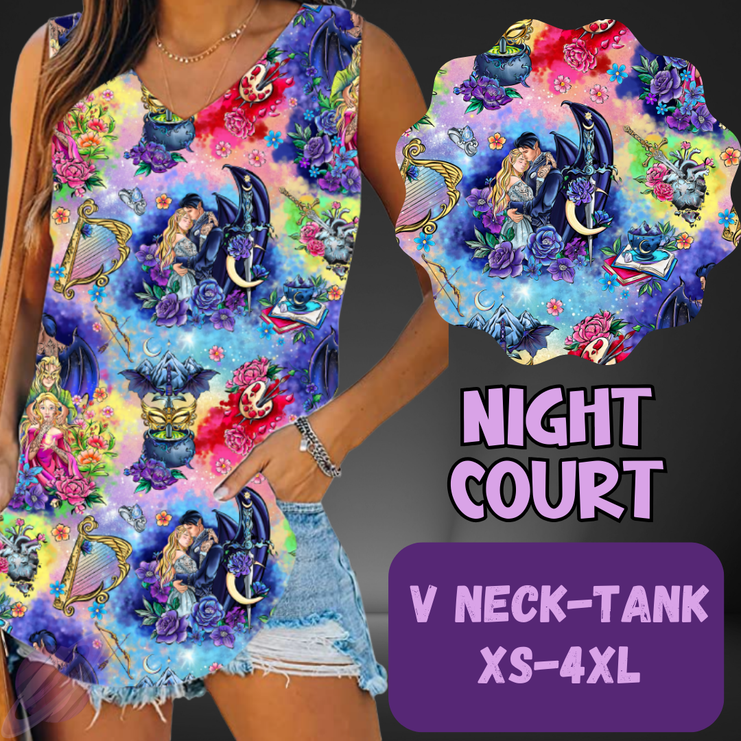 NIGHT COURT-PATTERN PANEL OUTFIT RUN-SOFT CLOSE 7/10 HARD CLOSE 7/12