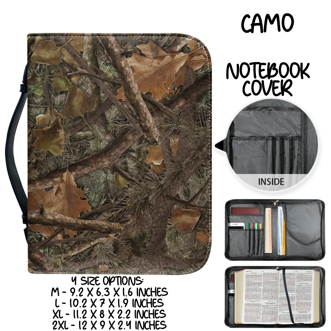 CAMO - NOTEBOOK COVERS PREORDER CLOSING 10/5 ETA EARLY DEC