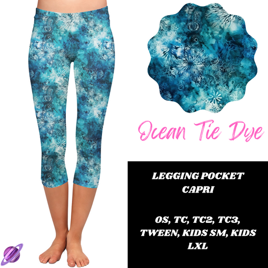 OCEAN TIE DYE- SUMMER RUN- PREORDER CLOSING 4/24