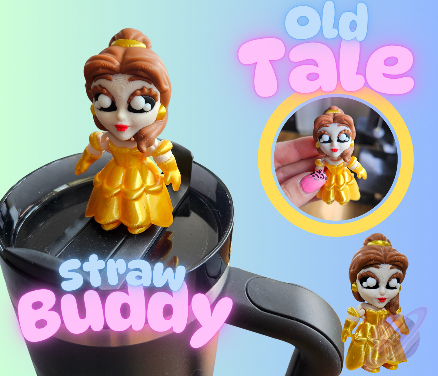 OLD TALE-3D PRINTED STRAW BUDDY