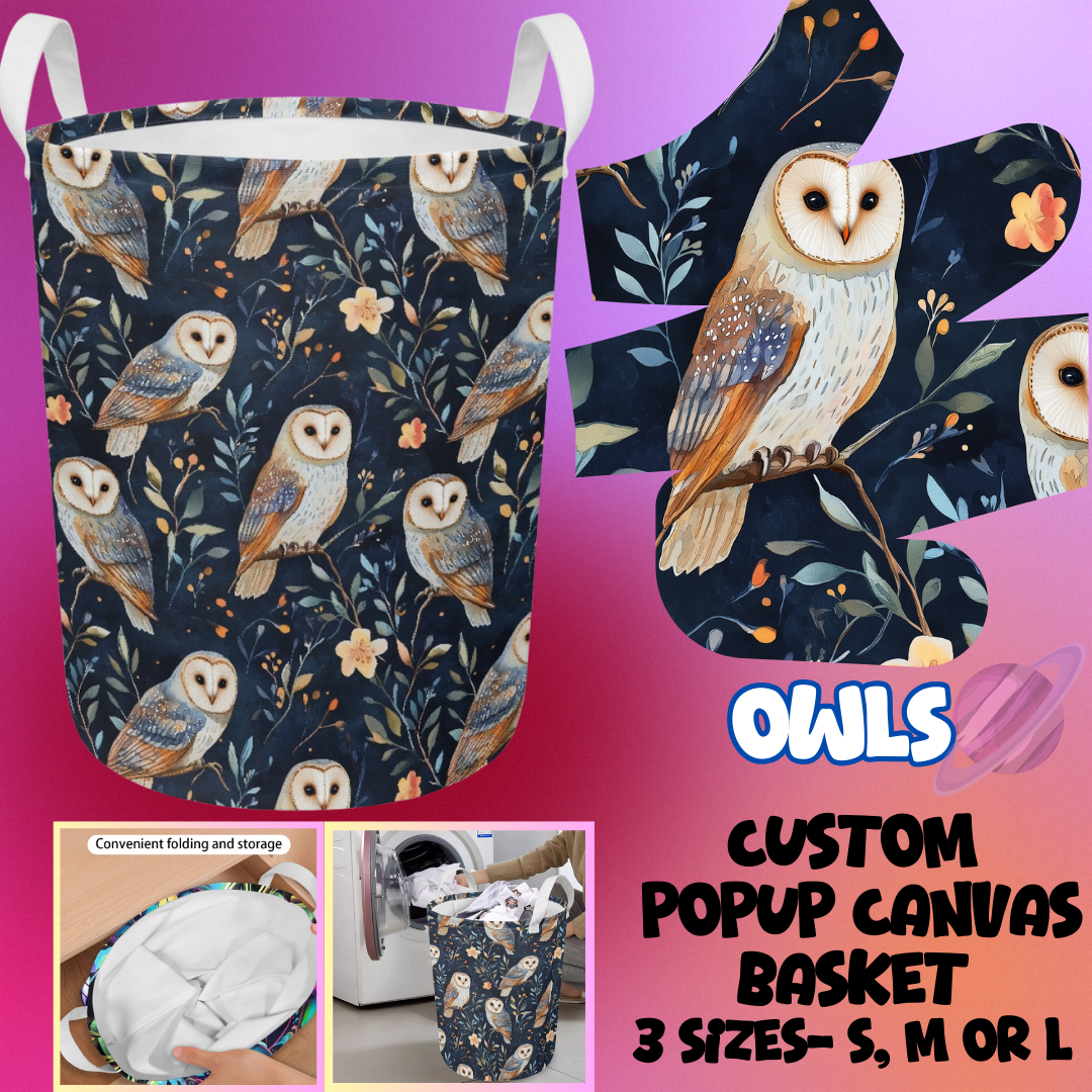 OWLS - STORAGE BASKETS ROUND 5 - PREORDER CLOSING 3/16