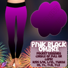 PINK BLACK OMBRE - SKIRT/LEGGING/JOGGER/LOUNGER - OMBRE RUN 3 PREORDER CLOSING 1/17