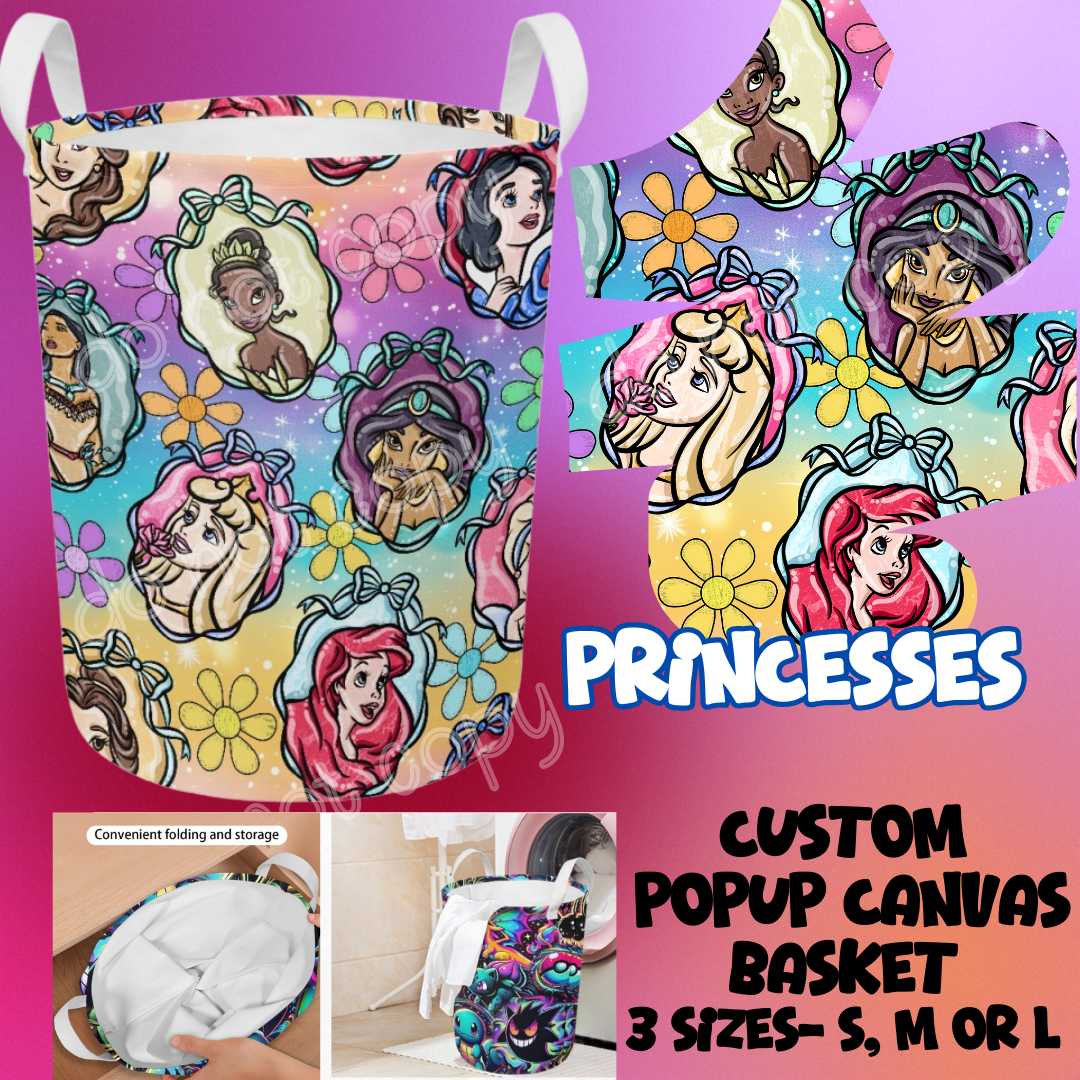 PRINCESSES - STORAGE BASKETS - PREORDER CLOSING 12/4