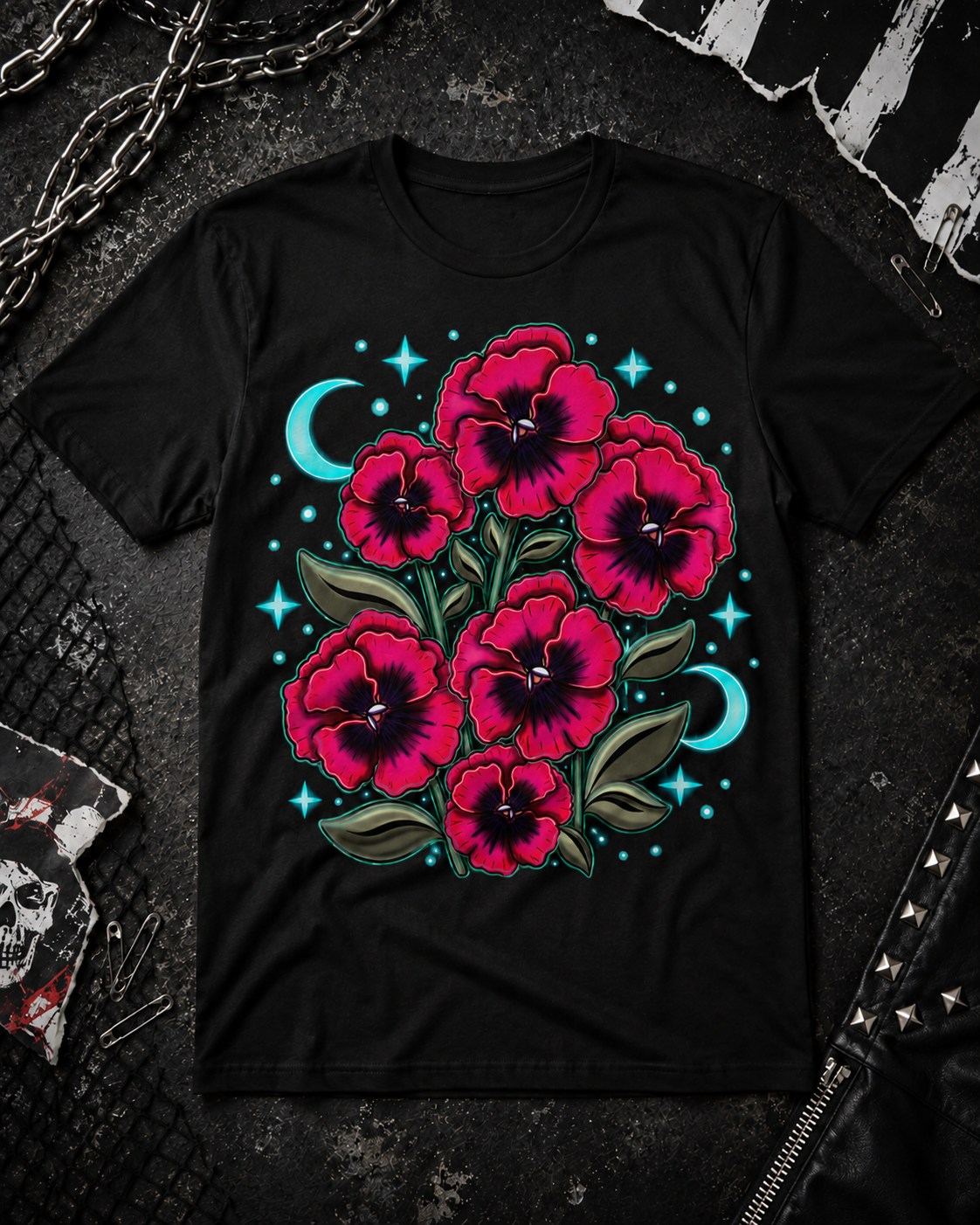 PANSIE MOON TEE