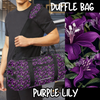 BAG RUN 2 - PURPLE LILY - DUFFLE BAG - PREORDER CLOSING 8/29 ETA END OF OCT/EARLY NOV