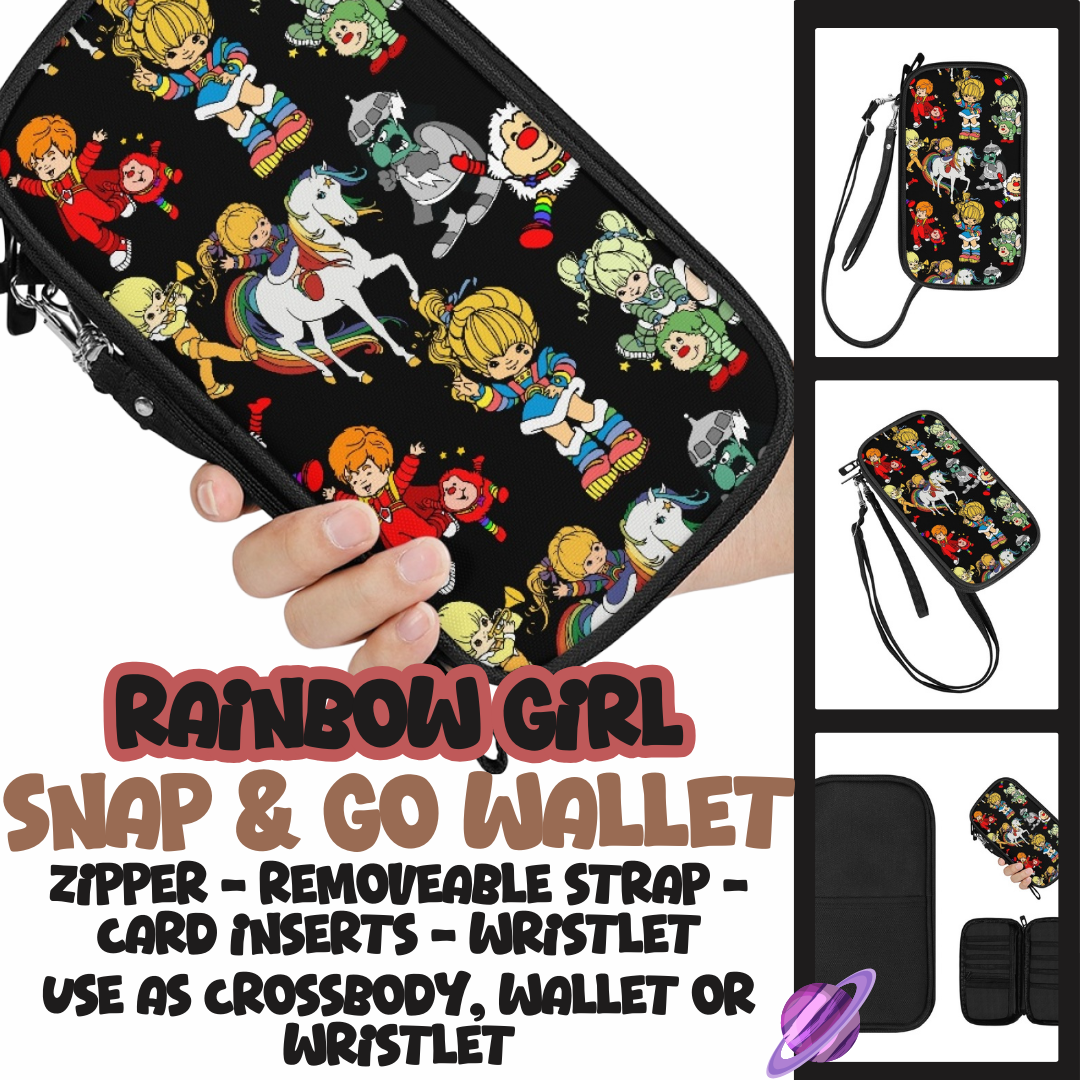 RAINBOW GIRL - SNAP & GO WALLETS PREORDER CLOSING 12/18