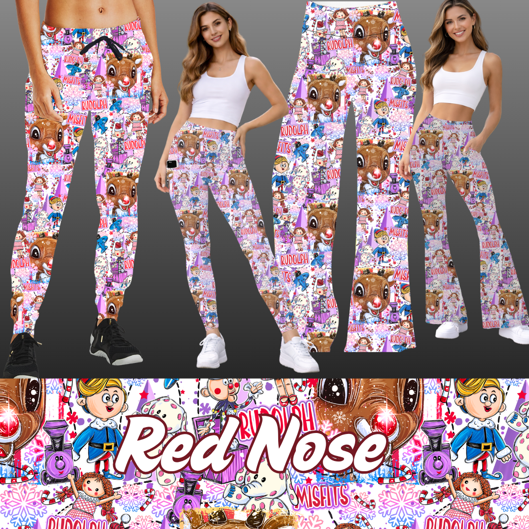 RED NOSE-HOLIDAY RUN-BOTTOMS-PREORDER DUE 9/18