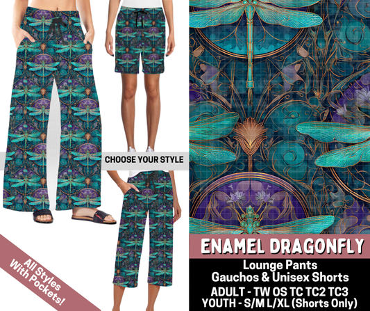 Preorder! Closes 6/11. ETA Sept. Enamel Dragonfly Combo Lounge Lengths