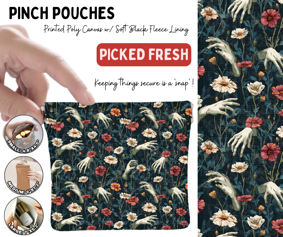 Preorder! Closes 10/5. ETA Jan. Picked Fresh Pinch Pouches in 3 Sizes