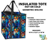 Geometric Wolves Insulated Tote