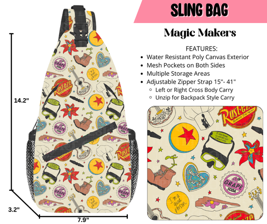 Preorder! Closes 9/17. ETA Dec. Magic Makes Sling Bag