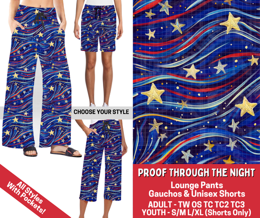 Preorder! Closes 3/18. ETA June. Proof Through The Night Combo Lounge Lengths