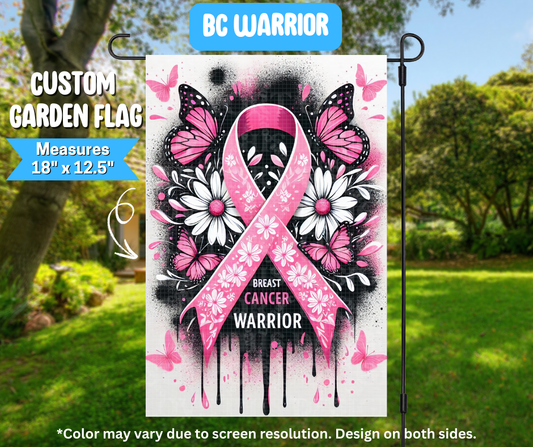 Preorder! Closes 3/9. ETA June. BC Warrior Garden Flag