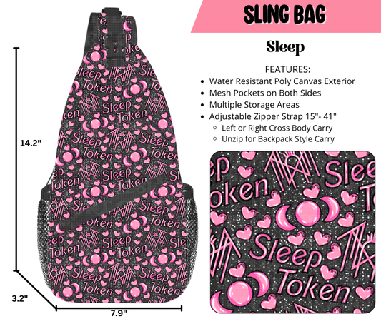 Preorder! Closes 9/17. ETA Dec. Sleep Sling Bag
