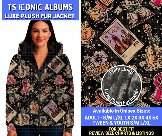 Preorder! Closes 10/20. ETA Jan. TS Iconic Albums Luxe Fur Jacket