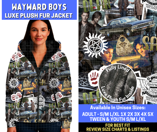 Preorder! Closes 10/20. ETA Jan. Wayward Boys Luxe Fur Jacket