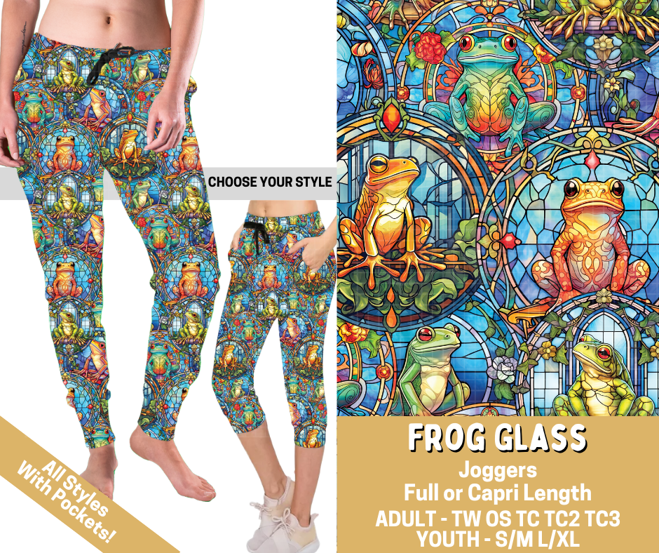 Preorder! Closes 2/26. ETA May. Frog Glass Combo Jogger Lengths